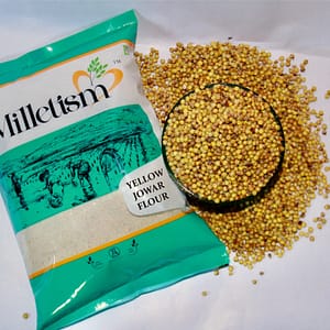 Yellow jowar flour milletism